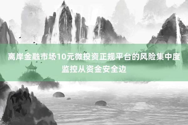 离岸金融市场10元微投资正规平台的风险集中度监控从资金安全边