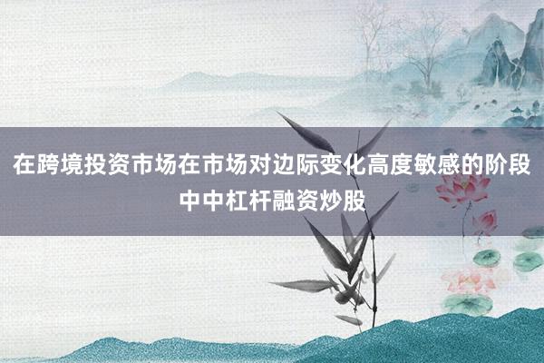 在跨境投资市场在市场对边际变化高度敏感的阶段中中杠杆融资炒股