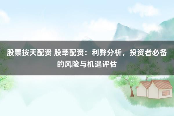 股票按天配资 股莘配资:利弊分析,投资者必备的风险与机遇评估